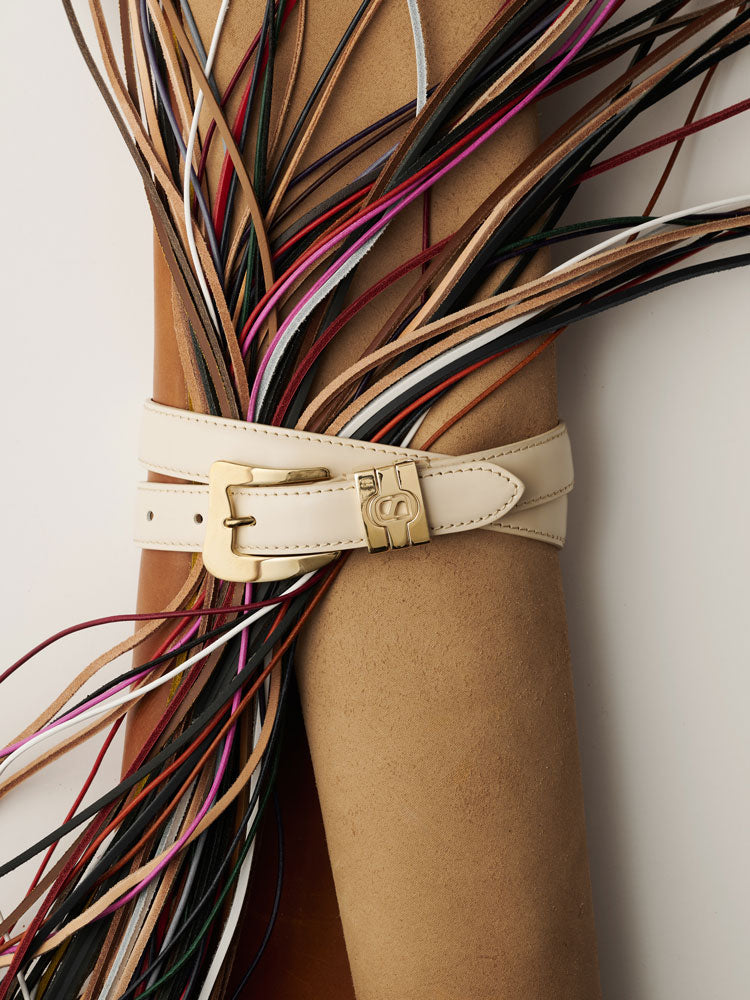 Luxury women's belt Maison Skorpios