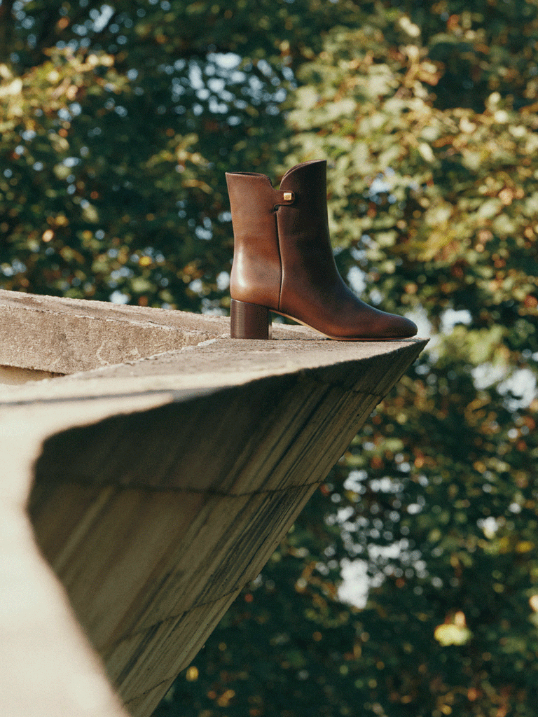 luxury leather ankle boots for women skorpios