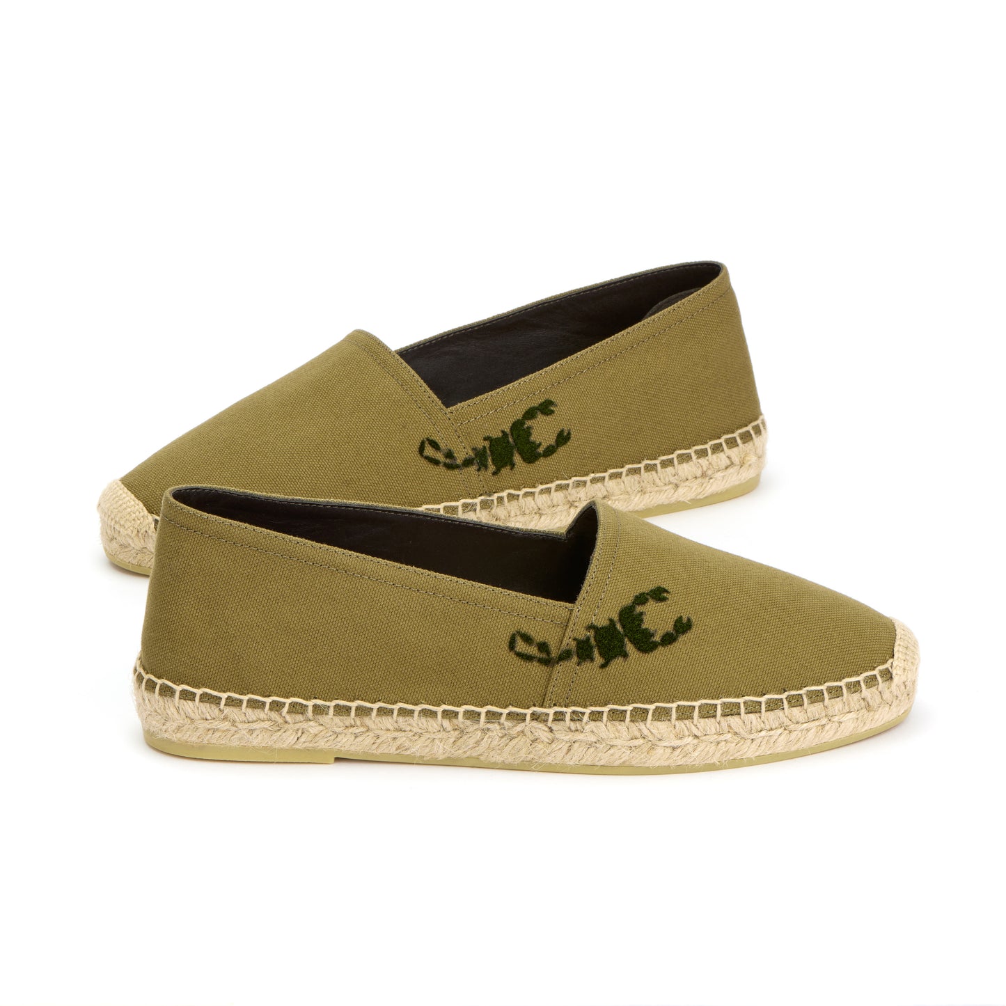 Diego Khaki Canvas Men's Espadrilles