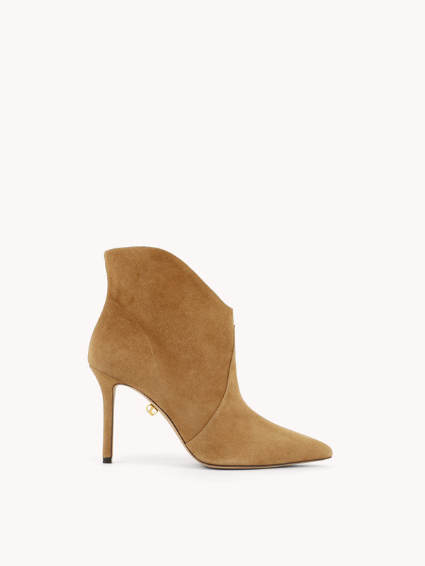 Astrid High-heel Crumble Suede Low Cut Boots