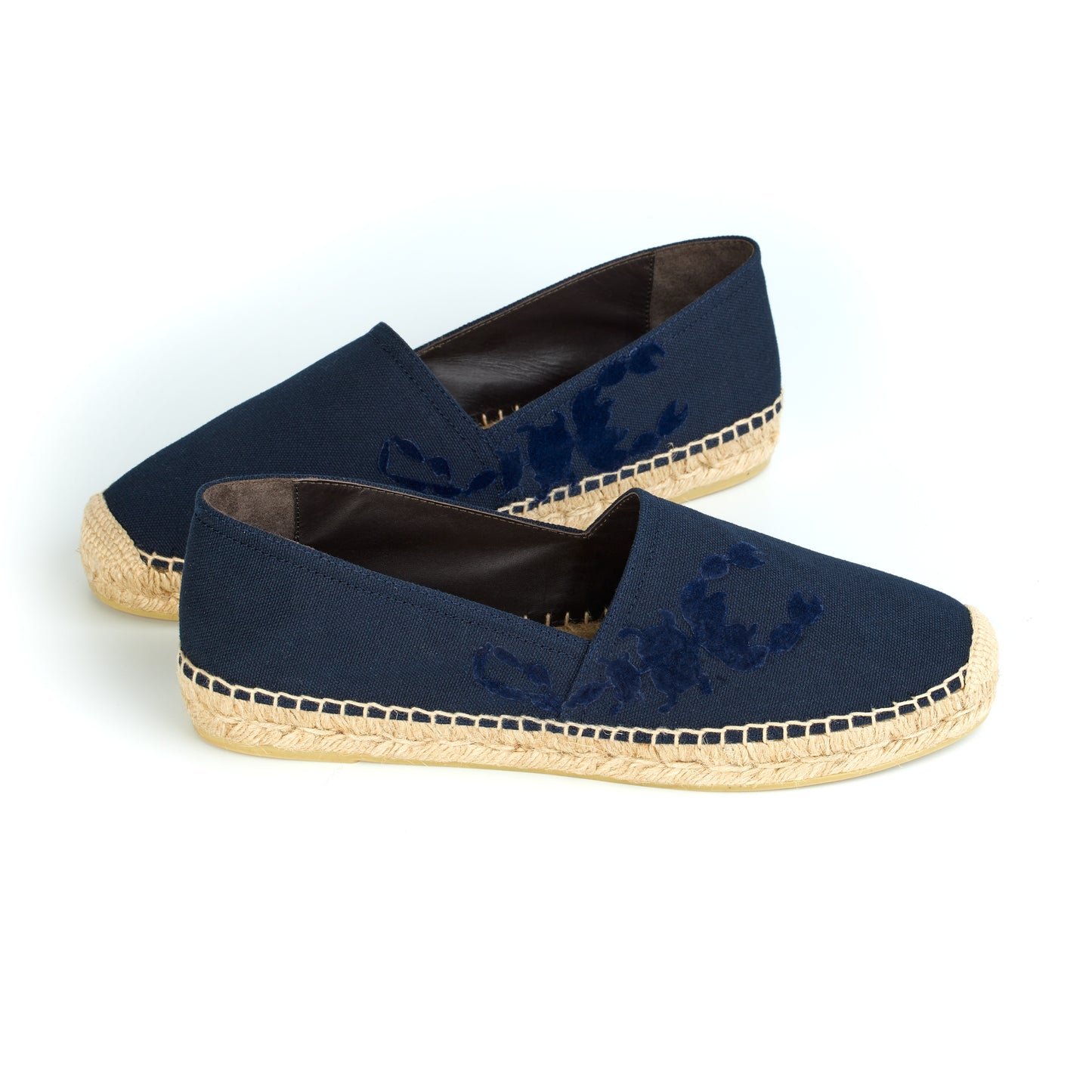 Sam Navy Canvas Espadrilles
